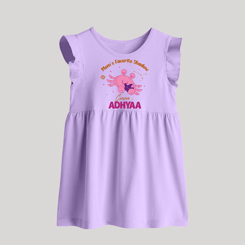 Mom's Favorite Shadow Cancer Baby Frock | Personalized Cancer Baby Frock for Your Little Shadow