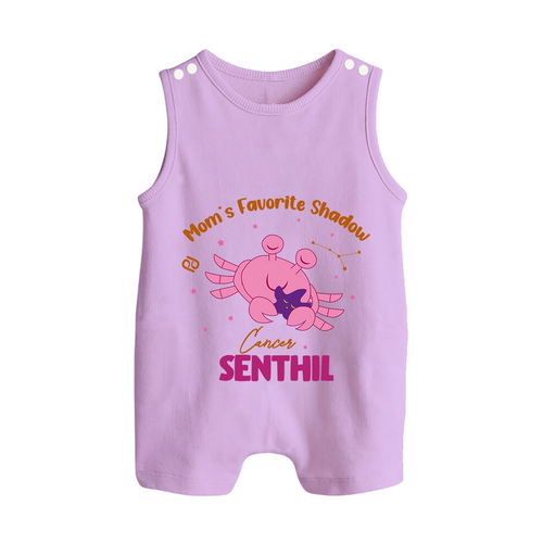 Mom's Favorite Shadow Cancer Romper Suit / Sleeveless Romper | Personalized Cancer Baby Romper Suit / Sleeveless Romper for Your Little Shadow