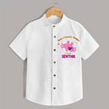 Mom's Favorite Shadow Cancer Shirt | Personalized Cancer Baby Shirt for Your Little Shadow - WHITE - 0 - 6 Months Old (Chest 23")