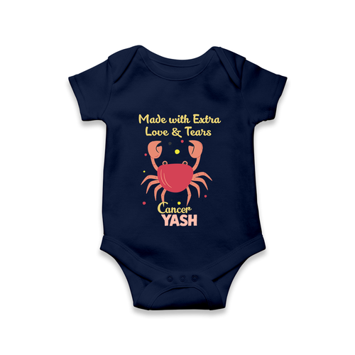 Made With Extra Love And Tears Cancer Romper / Onesie | Custom Cancer Romper / Onesie for Your Little One