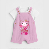 Cancer Baby Dungaree Set | Custom Dungaree Set for Your Little Cancer Baby - BABY PINK - 0 - 5 Months Old (Chest 18")