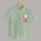 Cancer Baby Shirt | Custom Shirt for Your Little Cancer Baby - MINT GREEN - 0 - 6 Months Old (Chest 23")