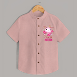 Cancer Baby Shirt | Custom Shirt for Your Little Cancer Baby - PEACH - 0 - 6 Months Old (Chest 23")
