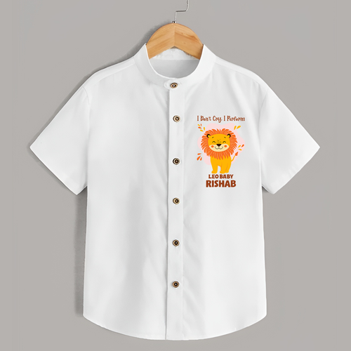 I DonÕt Cry, I Perform Leo Baby Shirt | Custom Leo Shirt for Your Little Performer