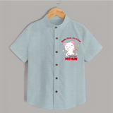 Smile First, Cry Later Libra Style Shirt | Personalized Libra Shirt for Your Little Smiler - ARCTIC BLUE - 0 - 6 Months Old (Chest 23")