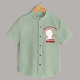 Smile First, Cry Later Libra Style Shirt | Personalized Libra Shirt for Your Little Smiler - MINT GREEN - 0 - 6 Months Old (Chest 23")