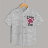 Small But Fierce Scorpio Baby Shirt | Personalized Scorpio Shirt for Your Fierce Baby - GREY - 0 - 6 Months Old (Chest 23")