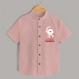 Scorpio Baby Shirt | Personalized Shirt for Your Scorpio Baby - PEACH - 0 - 6 Months Old (Chest 23")
