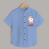 Scorpio Baby Shirt | Personalized Shirt for Your Scorpio Baby - SKY BLUE - 0 - 6 Months Old (Chest 23")