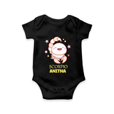 Scorpio Baby Romper / Onesie | Personalized Romper / Onesie for Your Scorpio Baby - BLACK - New Born (Chest 14")