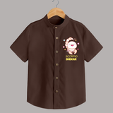 Scorpio Baby Shirt | Personalized Shirt for Your Scorpio Baby - CHOCOLATE BROWN - 0 - 6 Months Old (Chest 23")
