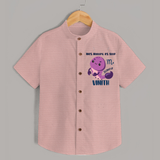 100% Mystery. 0% Sleep Scorpio Shirt | Custom Scorpio Shirt for Your Mysterious Baby - PEACH - 0 - 6 Months Old (Chest 23")
