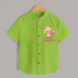 Pisces Baby Shirt | Custom Shirt for Your Pisces Baby - LIME GREEN - 0 - 6 Months Old (Chest 23")