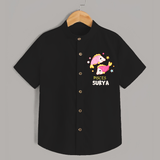 Pisces Baby Shirt | Custom Shirt for Your Pisces Baby - BLACK - 0 - 6 Months Old (Chest 23")