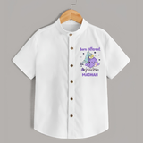 Born Different Aquarius Baby Shirt | Personalized Aquarius Shirt for Your Unique Baby - WHITE - 0 - 6 Months Old (Chest 23")