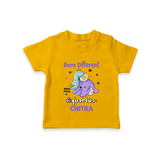 Born Different Aquarius Baby T-Shirt | Personalized Aquarius T-Shirt for Your Unique Baby - CHROME YELLOW - 0-5 Months Old (Chest 17")