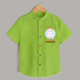 All Business, No Nap Capricorn Baby Shirt | Personalized Capricorn Shirt for Your Busy Baby - LIME GREEN - 0 - 6 Months Old (Chest 23")