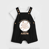 Tiny Perfectionist, Big Dreams Virgo Baby Dungaree Set | Personalized Virgo Dungaree Set for Your Little Dreamer - BLACK - 0 - 5 Months Old (Chest 18")
