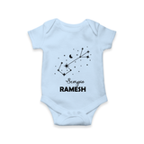 Scorpio Star Sign Constellation Romper - BABY BLUE - New Born (Chest 14")
