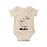 Scorpio Star Sign Constellation Romper - IVORY - New Born (Chest 14")