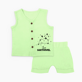 Leo Zodiac Constellation Jabla Set - PASTEL GREEN - 0 - 3 Months Old (Chest 9.8")