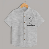 Virgo Star Sign Constellation shirt - GREY - 0 - 6 Months Old (Chest 23")