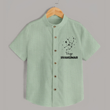 Virgo Star Sign Constellation shirt - MINT GREEN - 0 - 6 Months Old (Chest 23")