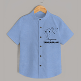 Aquarius Zodiac Constellation shirt - SKY BLUE - 0 - 6 Months Old (Chest 23")