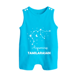 Aquarius Zodiac Constellation Button Romper