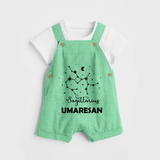 Sagittarius Constellation Dungaree - GREEN - 0 - 5 Months Old (Chest 18")