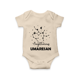 Sagittarius Constellation Romper - IVORY - New Born (Chest 14")