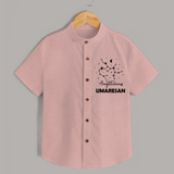 Sagittarius Constellation shirt - PEACH - 0 - 6 Months Old (Chest 23")
