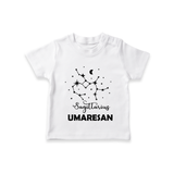 Sagittarius Constellation T shirt - WHITE - 0-5 Months Old (Chest 17")