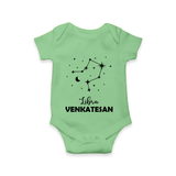 Libra Star Sign Romper - GREEN - New Born (Chest 14")