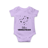 Libra Star Sign Romper - LILAC - New Born (Chest 14")