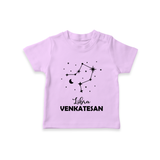 Libra Star Sign T shirt - LILAC - 0-5 Months Old (Chest 17")