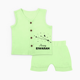 AriesStar Sign Constellation Jabla Set - PASTEL GREEN - 0 - 3 Months Old (Chest 9.8")