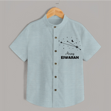 AriesStar Sign Constellation shirt - ARCTIC BLUE - 0 - 6 Months Old (Chest 23")