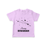 AriesStar Sign Constellation T shirt - LILAC - 0-5 Months Old (Chest 17")