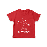 AriesStar Sign Constellation T shirt - RED - 0-5 Months Old (Chest 17")