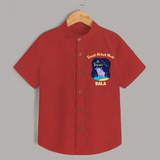 Gemini Twin Stars Zodiac Printed Baby shirt - RED - 0 - 6 Months Old (Chest 23")