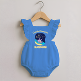 Cancer Little Star Zodiac Printed Baby Romper Frock
