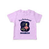 Pisces Dreamy Fish Zodiac Printed Baby T shirt - LILAC - 0-5 Months Old (Chest 17")