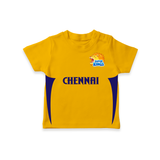 Chennai Inspired Kids Cricket Jersey T-Shirt – Super Kings Yellow Edition