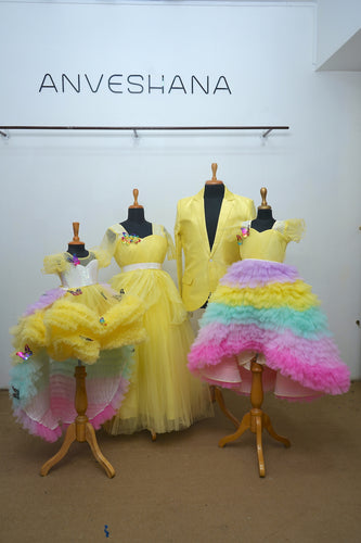 Sunshine & Rainbows Family Matching Outfit Set – Butterfly Edition