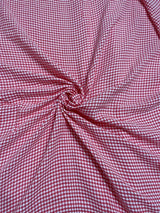 Pink Gingham Customized Maternity Dress
