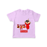 Celebrate your Little One's 100 days Birthday with "My Incredible 100 Days" Themed Personalized T-shirt - LILAC - 0 - 5 Months Old (Chest 17")