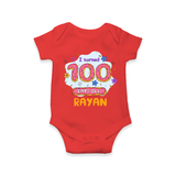 Celebrate your Little One's 100 days Birthday with "I Turned 100 Days Old" Themed Personalized Romper