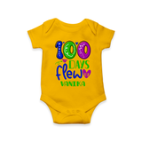 Celebrate your Little One's 100 days Birthday with "100 Days Flew" Themed Personalized Romper