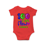 Celebrate your Little One's 100 days Birthday with "100 Days Flew" Themed Personalized Romper